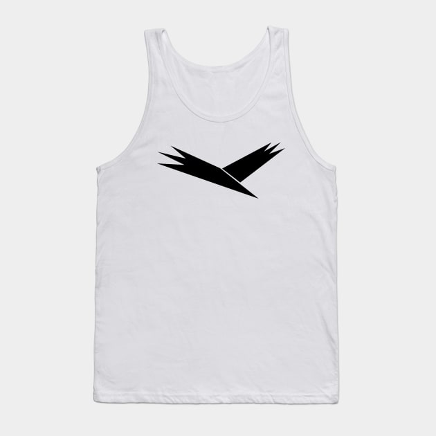 Paper bird Tank Top by KarabasClothing